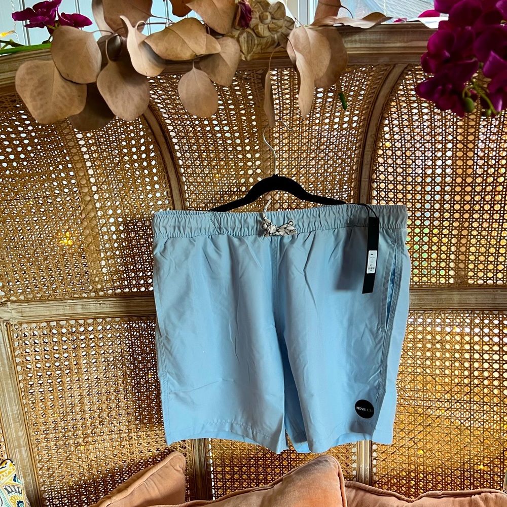 Montez Volley Trunk - Light Blue